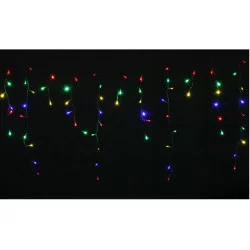RIDEAU LUMINEUX STALACTITE MULTICOLOR 48